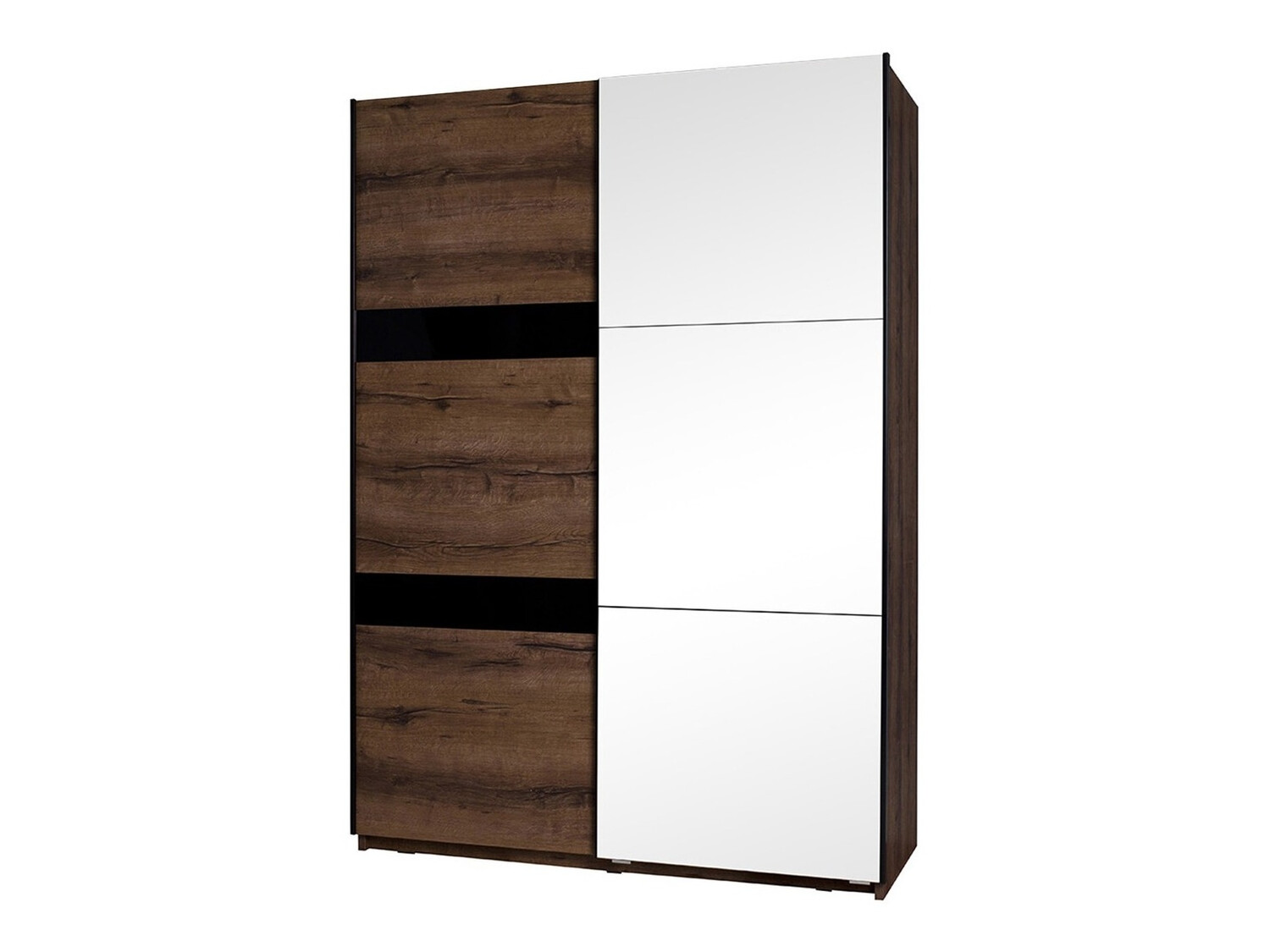 Armadio Fivelbo 109 (Quercia del Monastery + Nero lucido)