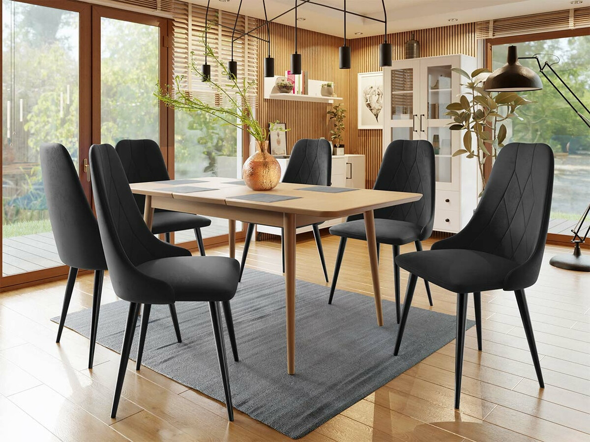 Set sala da pranzo Racine 125 (Marrone)