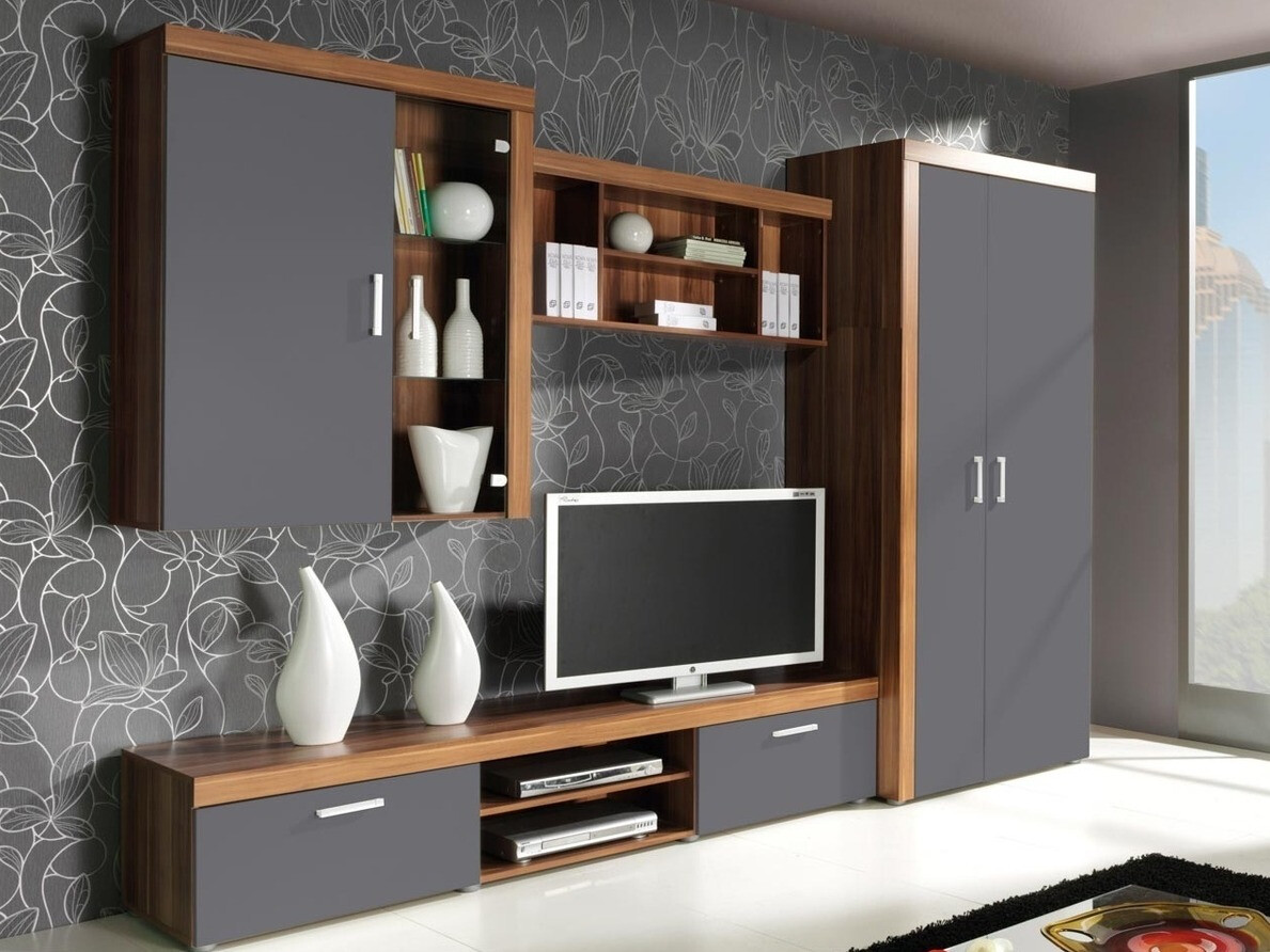 Armadio Cormiru 111 (Prugna + Grafite)