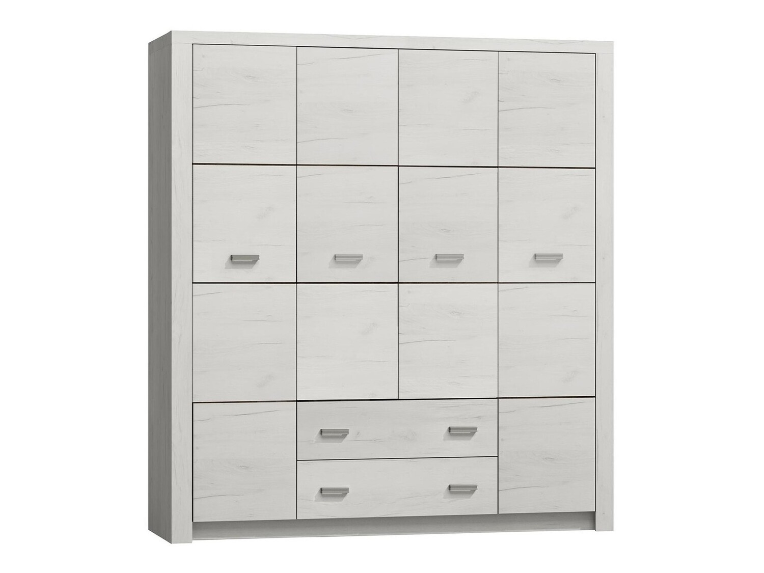 Armadio Serfeno 116 (Bianco artigianale)