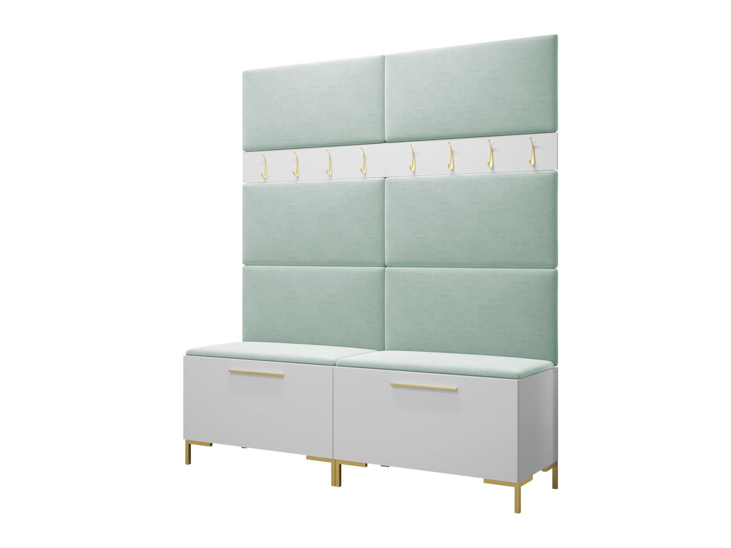 Set arredo da corridoio Nomal II (Bianco)