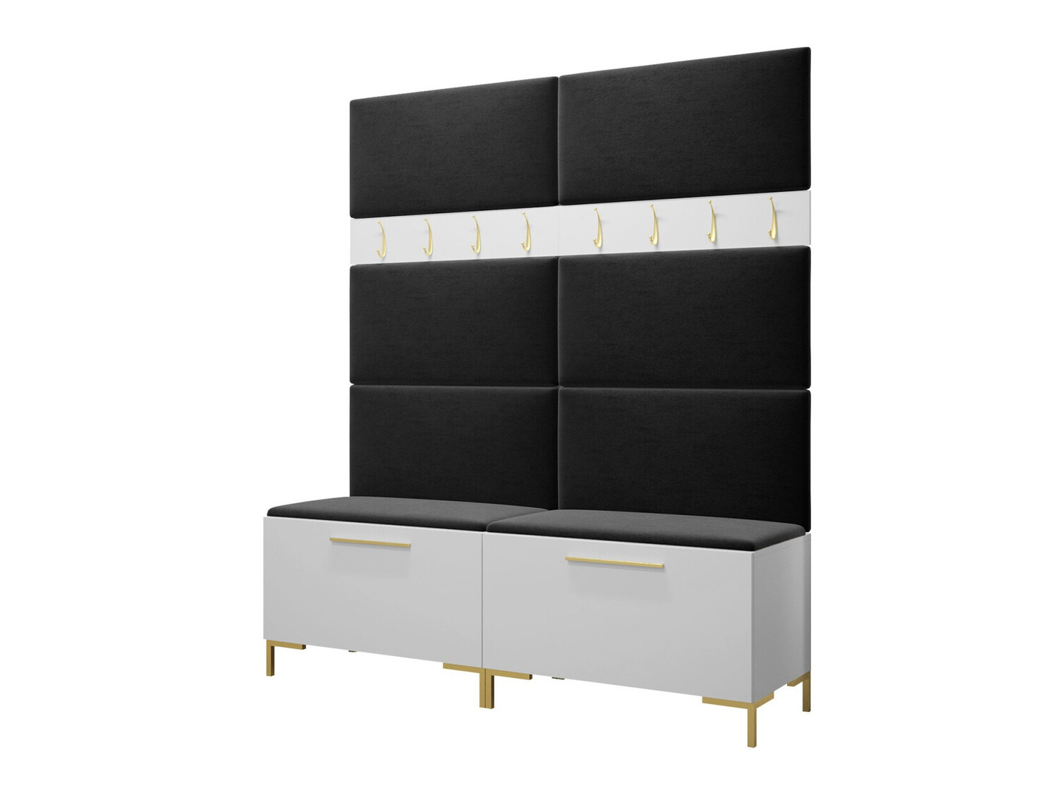 Set arredo da corridoio Nomal II (Bianco)