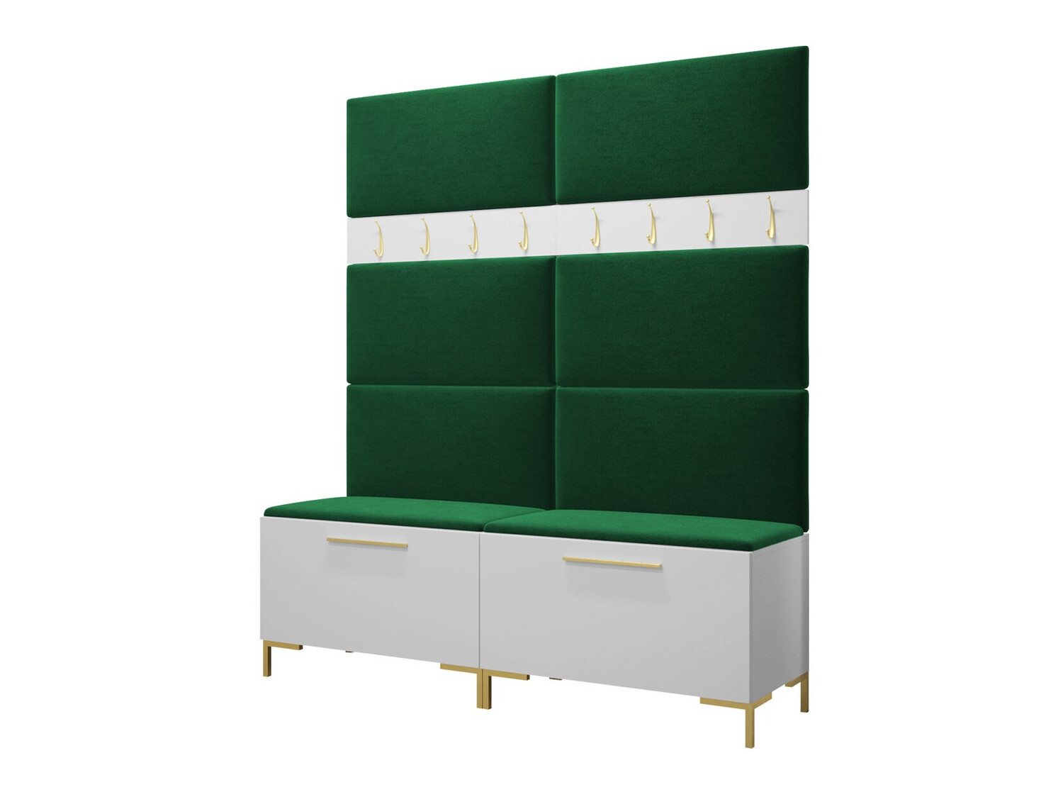 Set arredo da corridoio Nomal II (Bianco)