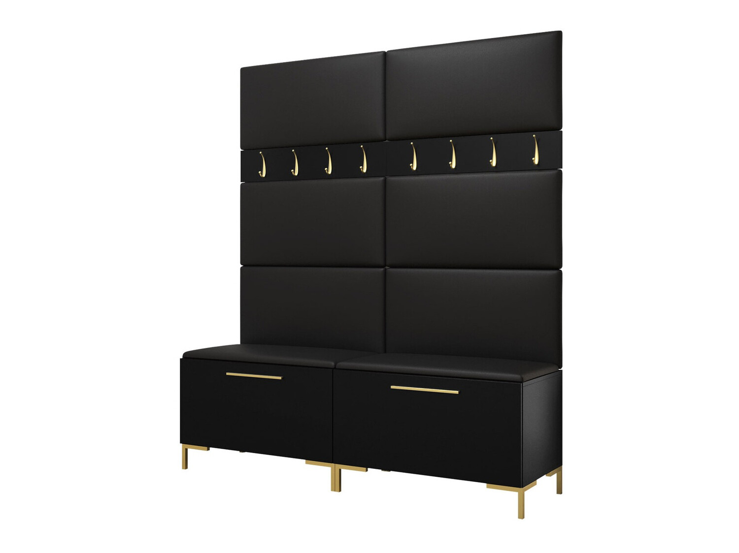 Set arredo da corridoio Nomal II (Nero)