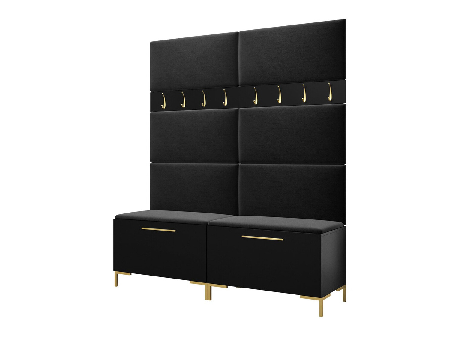 Set arredo da corridoio Nomal II (Nero)
