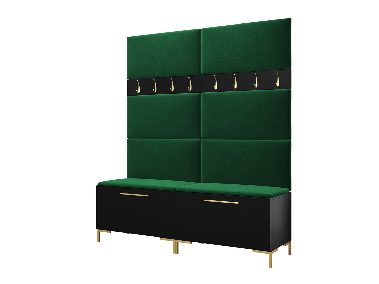 Set arredo da corridoio Nomal II (Nero)