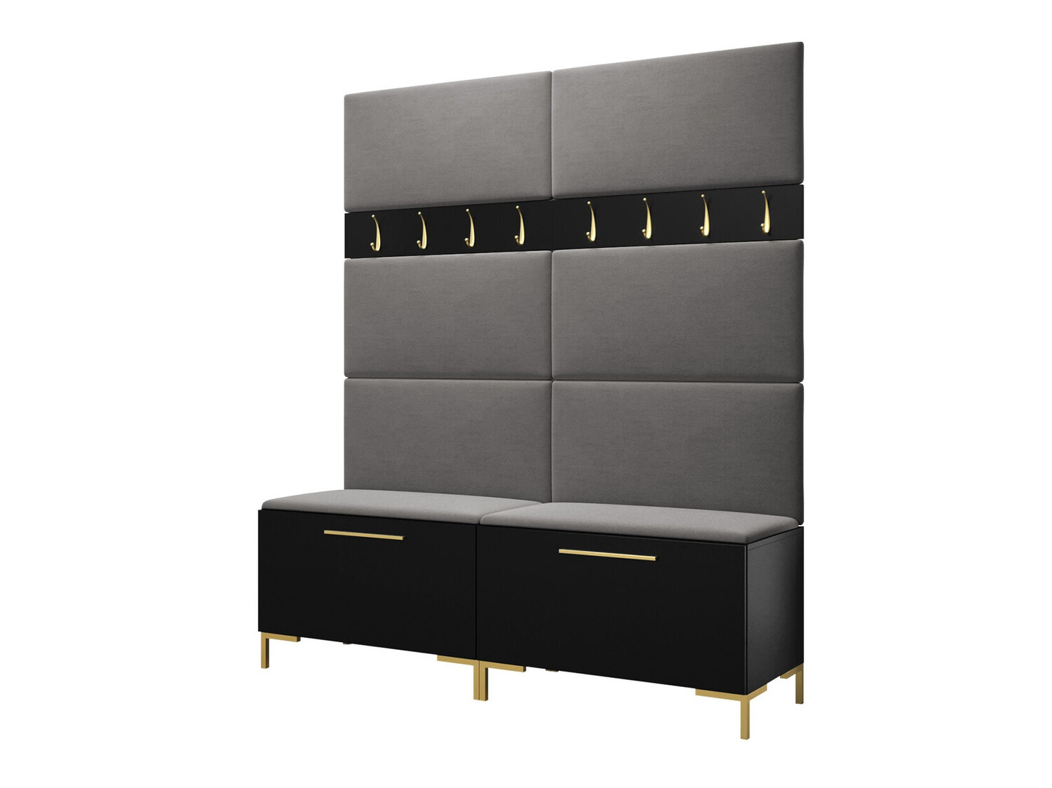 Set arredo da corridoio Nomal II (Nero)