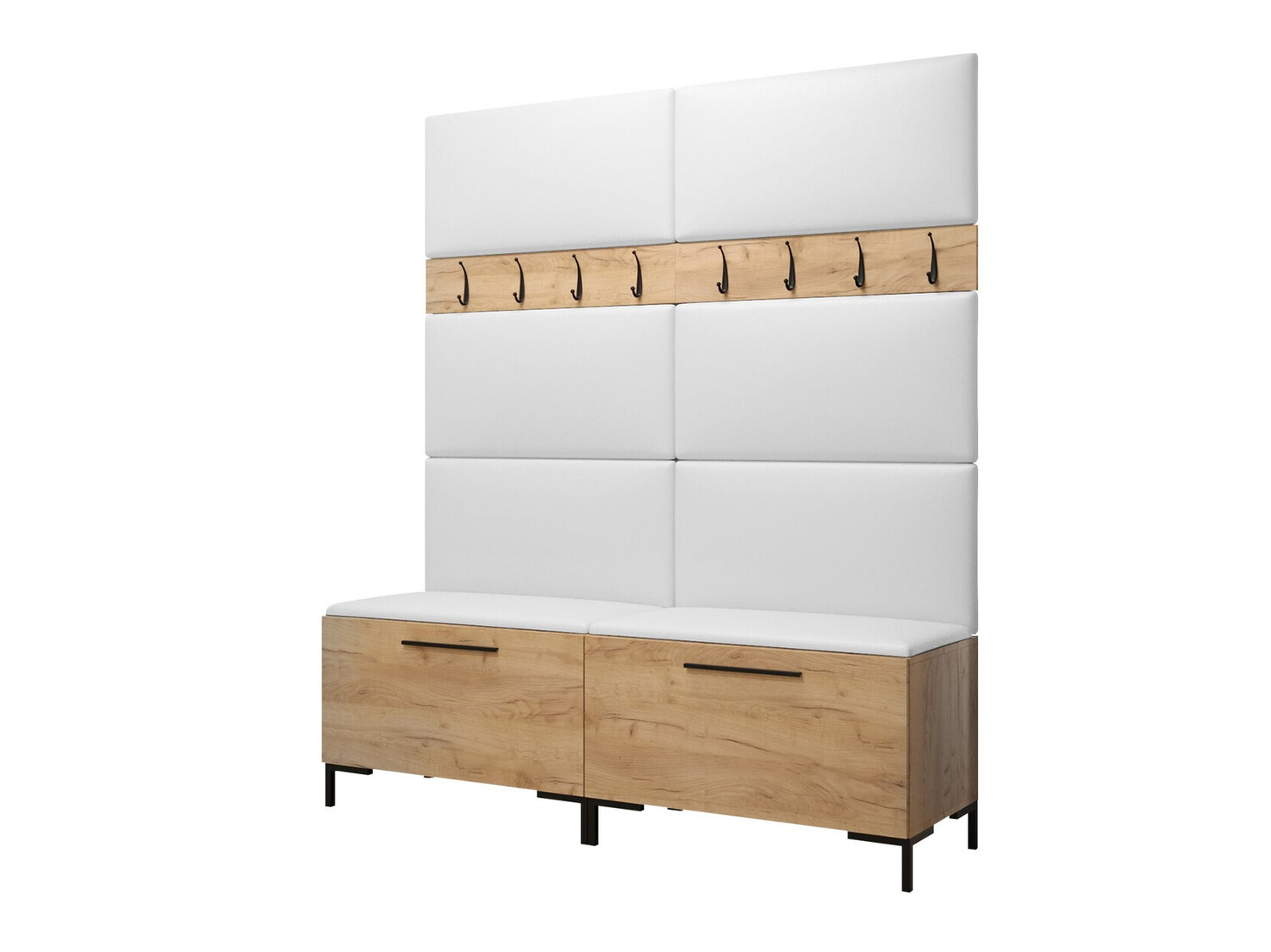 Set arredo da corridoio Nomal II (Craft quercia)