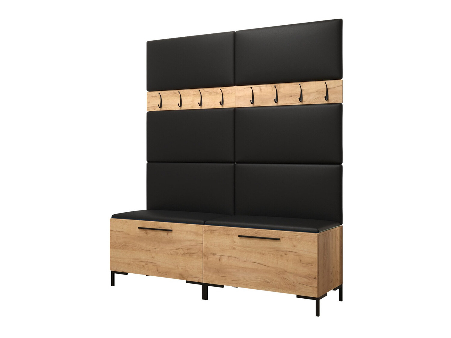 Set arredo da corridoio Nomal II (Craft quercia)