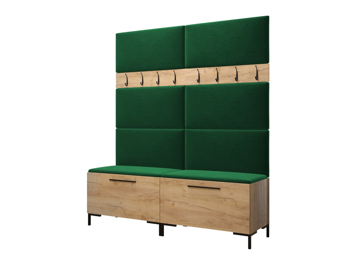 Set arredo da corridoio Nomal II (Craft quercia)