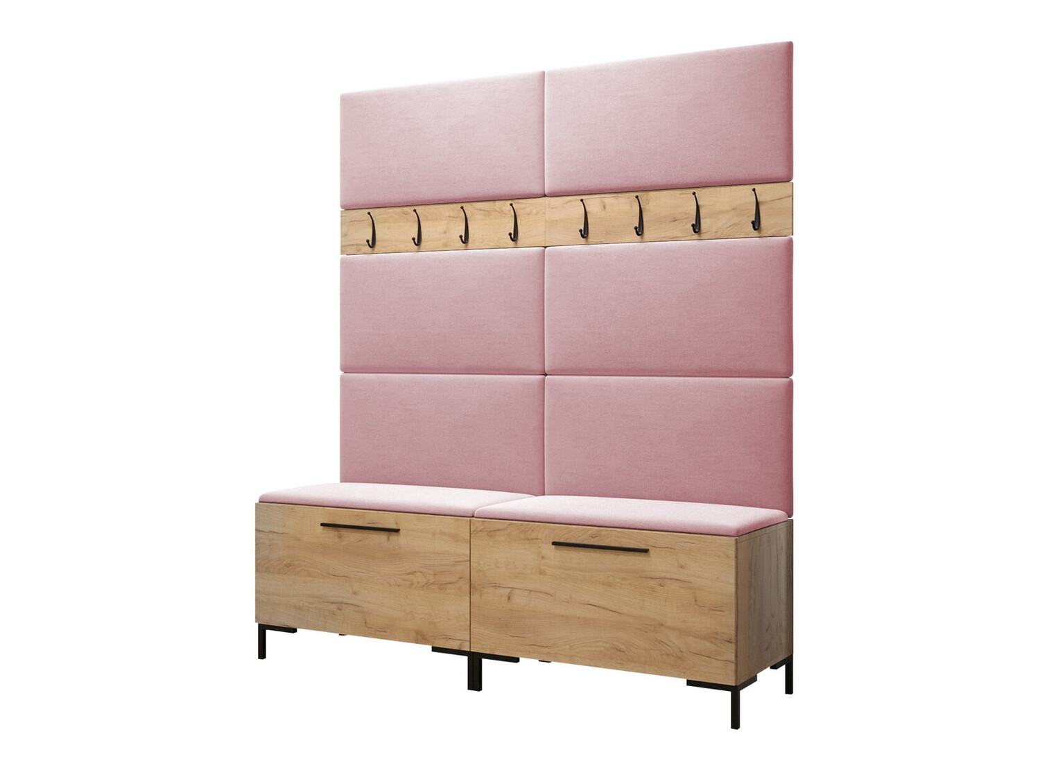 Set arredo da corridoio Nomal II (Craft quercia)