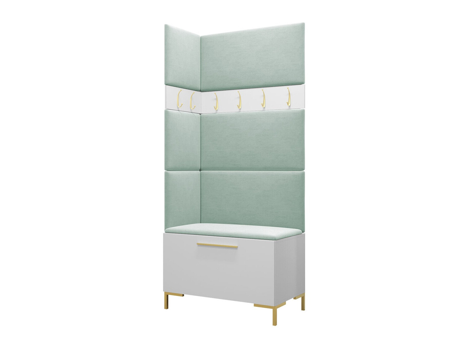 Set arredo da corridoio Nomal IV (Bianco)