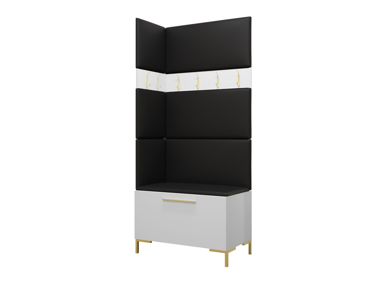 Set arredo da corridoio Nomal IV (Bianco)