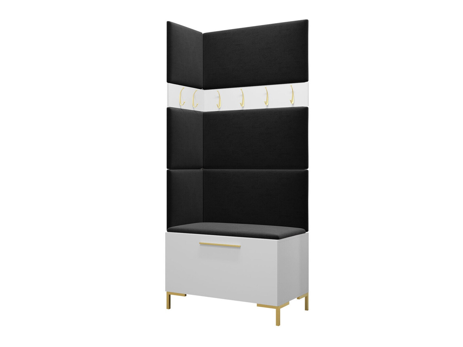 Set arredo da corridoio Nomal IV (Bianco)