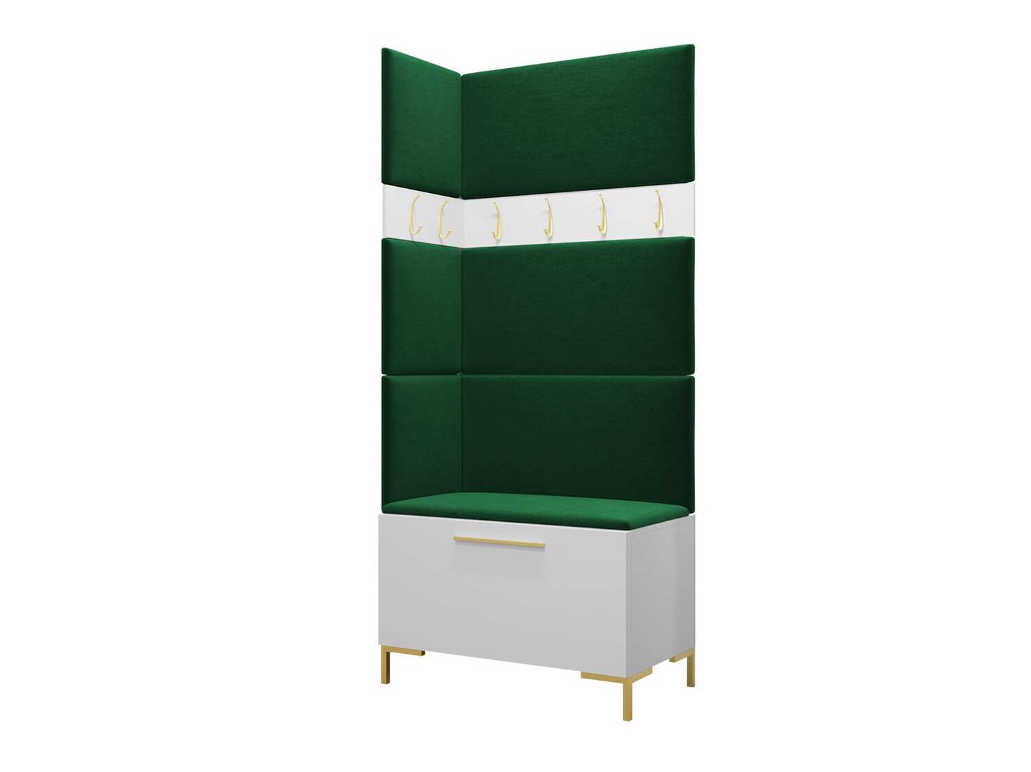 Set arredo da corridoio Nomal IV (Bianco)