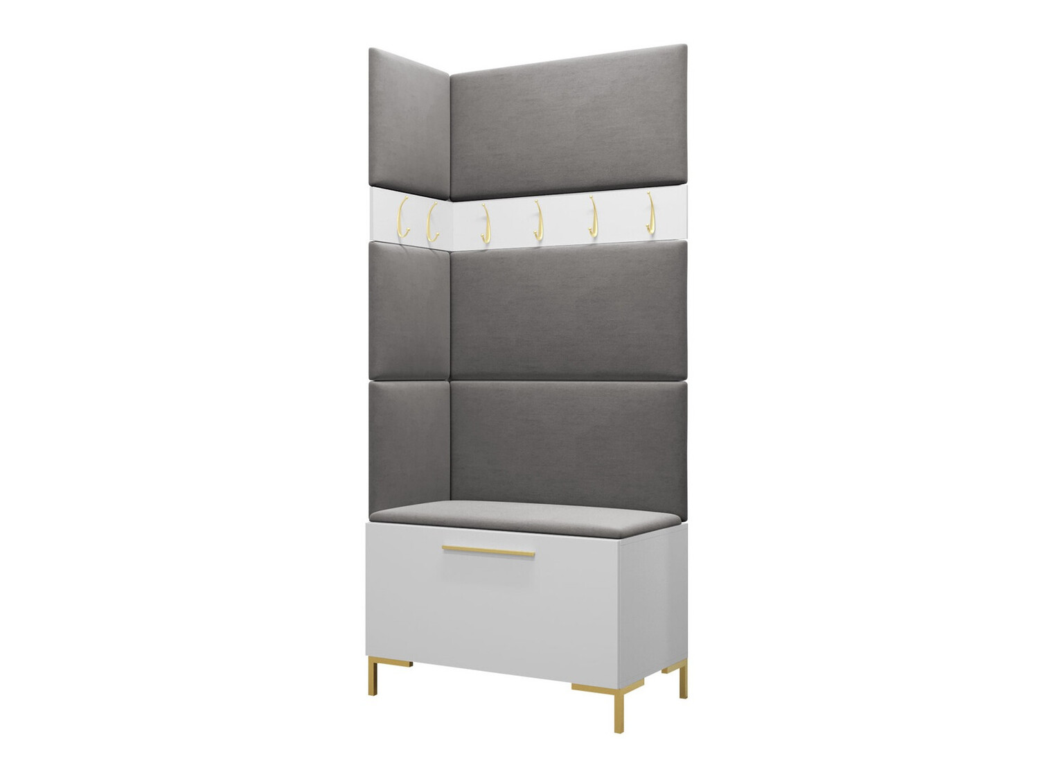 Set arredo da corridoio Nomal IV (Bianco)