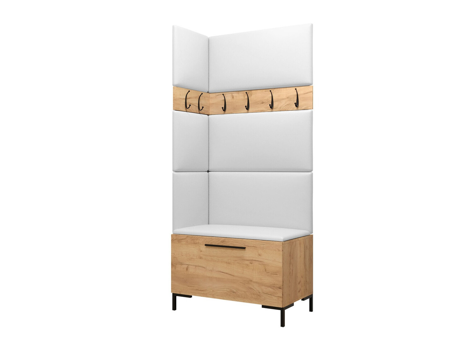 Set arredo da corridoio Nomal IV (Craft quercia)