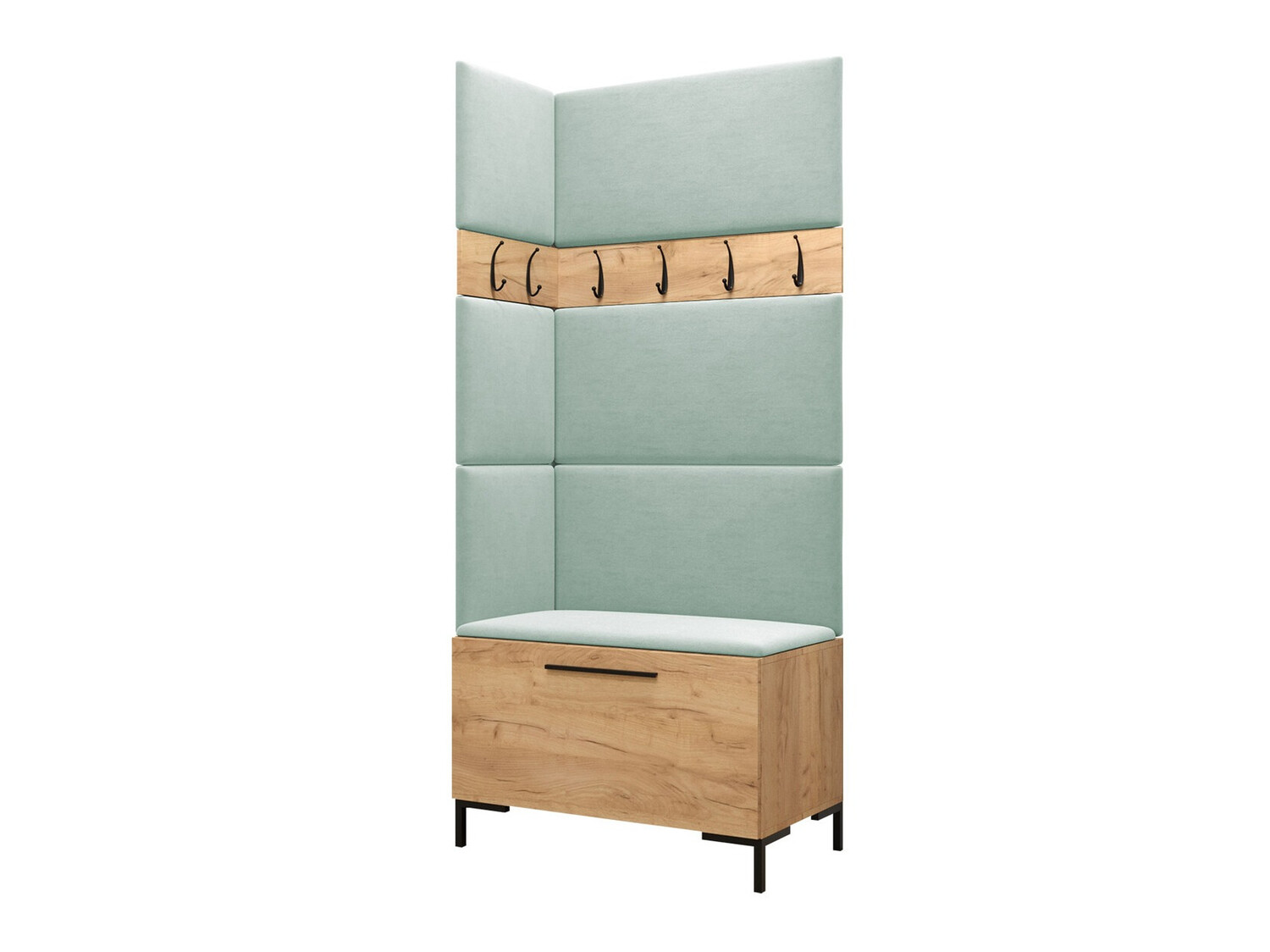 Set arredo da corridoio Nomal IV (Craft quercia)
