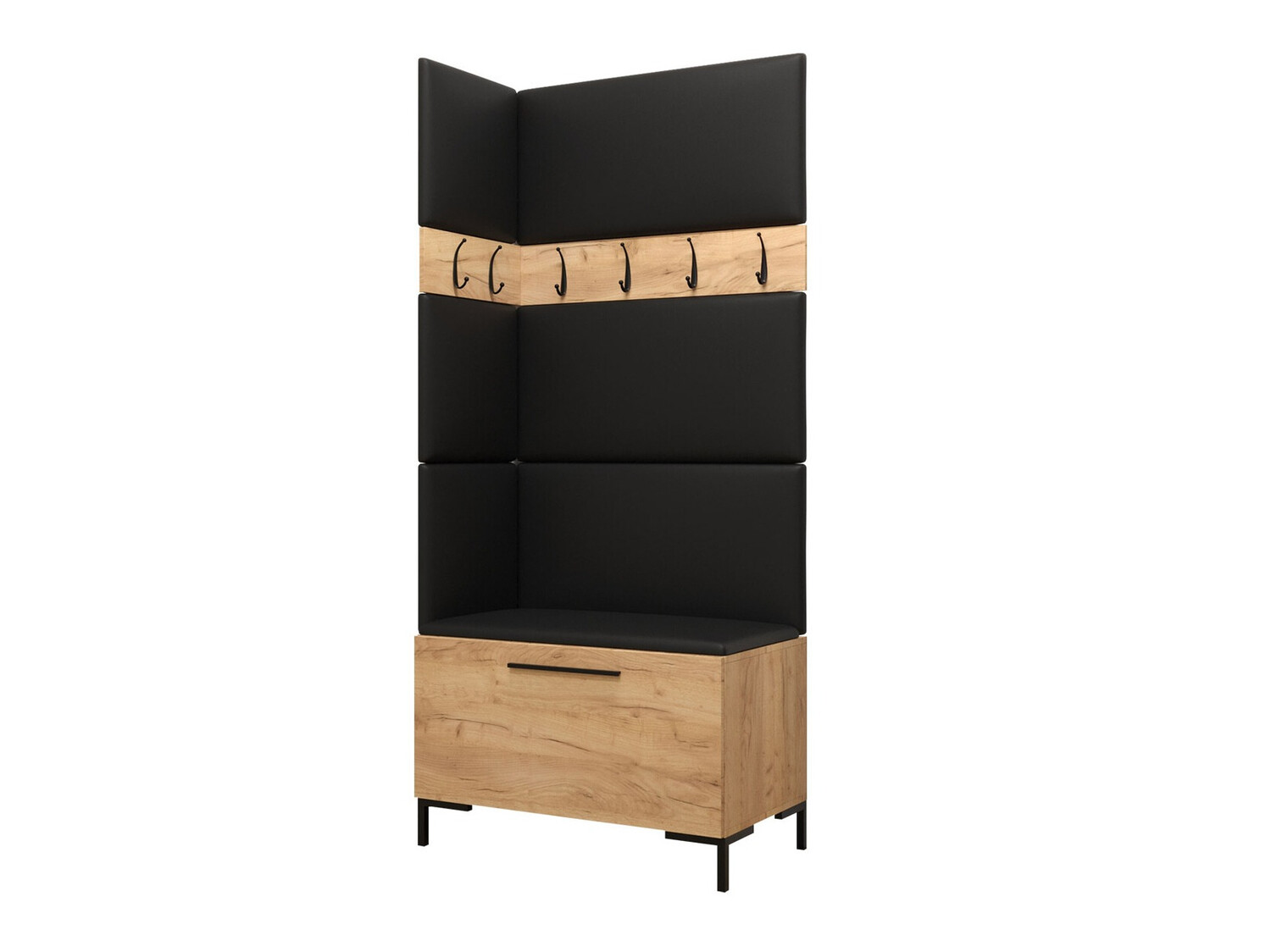 Set arredo da corridoio Nomal IV (Craft quercia)