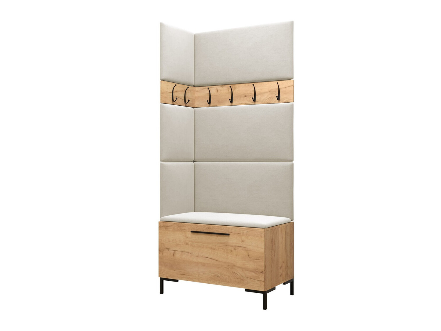 Set arredo da corridoio Nomal IV (Craft quercia)