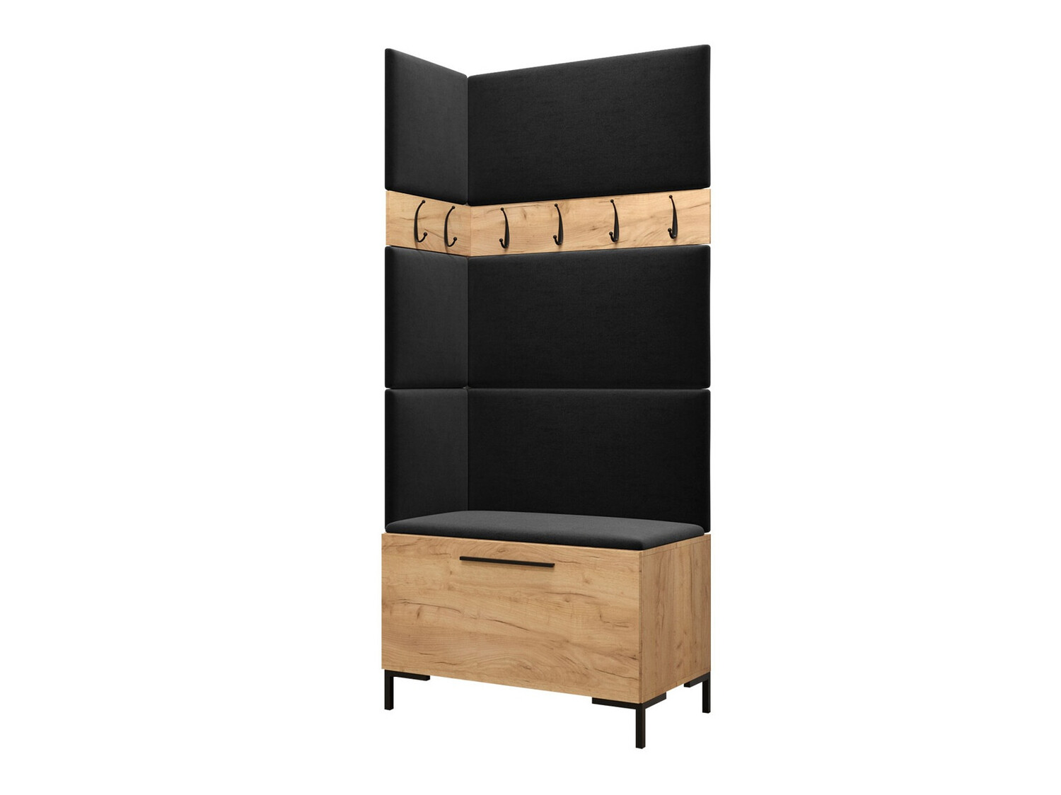 Set arredo da corridoio Nomal IV (Craft quercia)