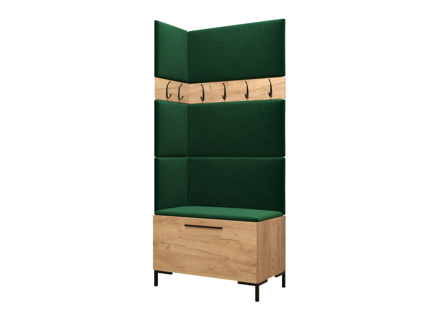 Set arredo da corridoio Nomal IV (Craft quercia)