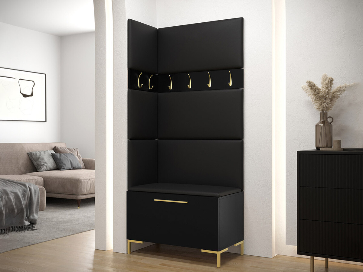 Set arredo da corridoio Nomal IV (Nero)