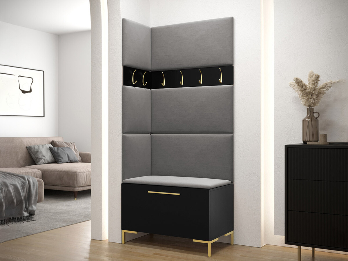 Set arredo da corridoio Nomal IV (Nero)