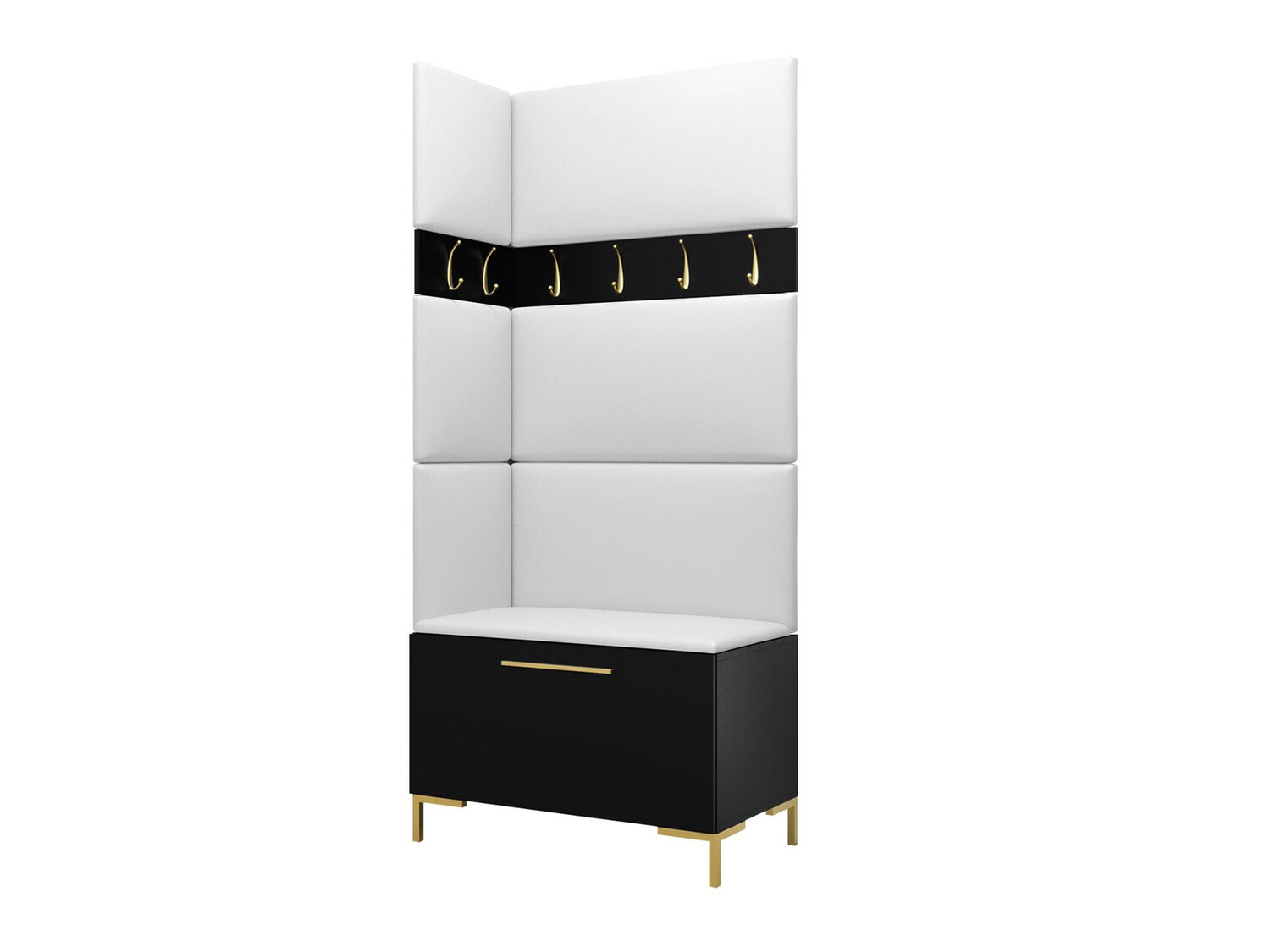 Set arredo da corridoio Nomal IV (Nero)