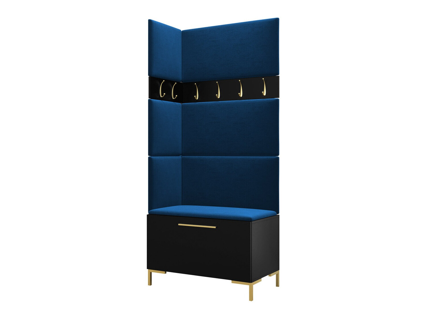 Set arredo da corridoio Nomal IV (Nero)