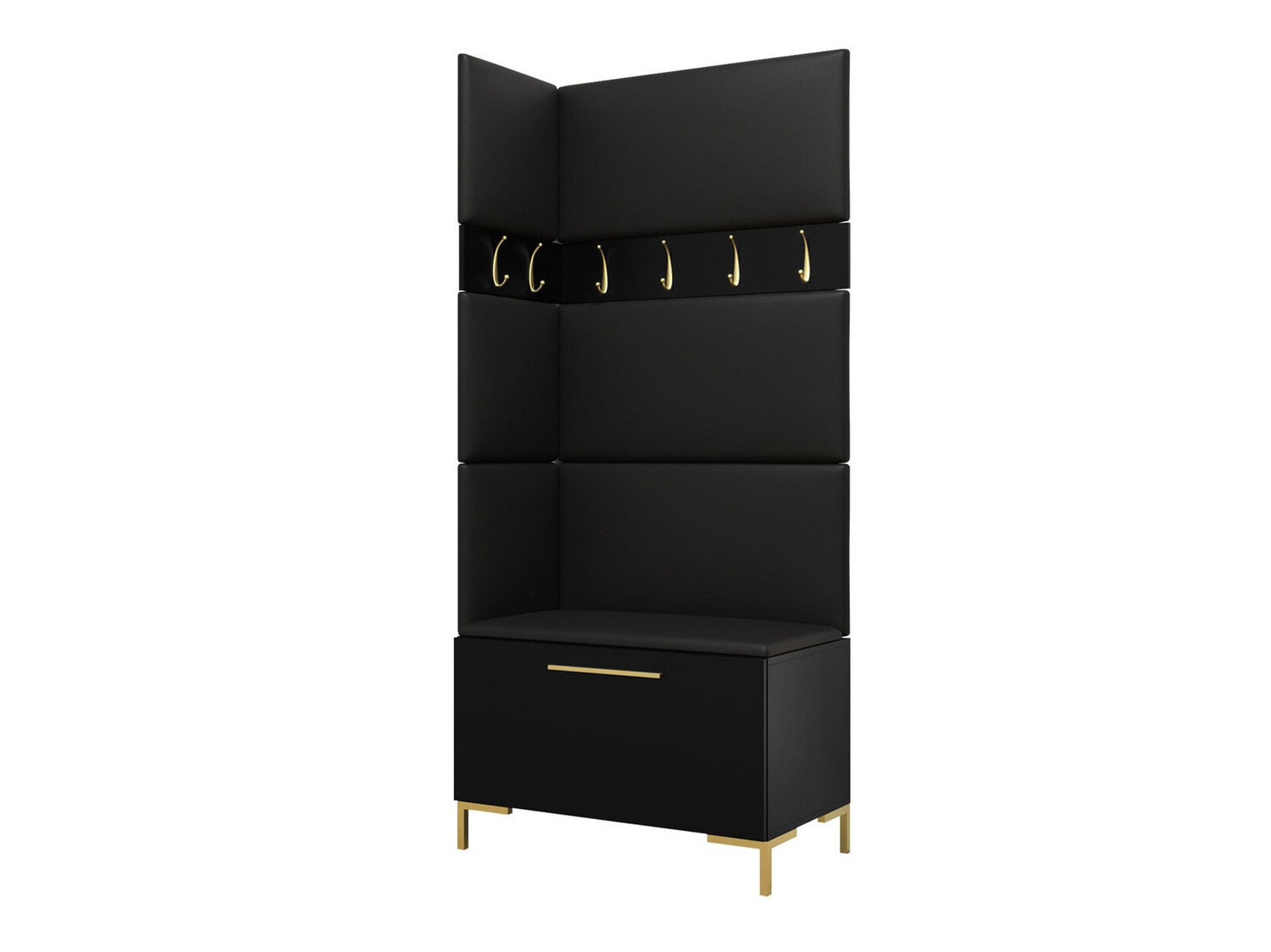 Set arredo da corridoio Nomal IV (Nero)