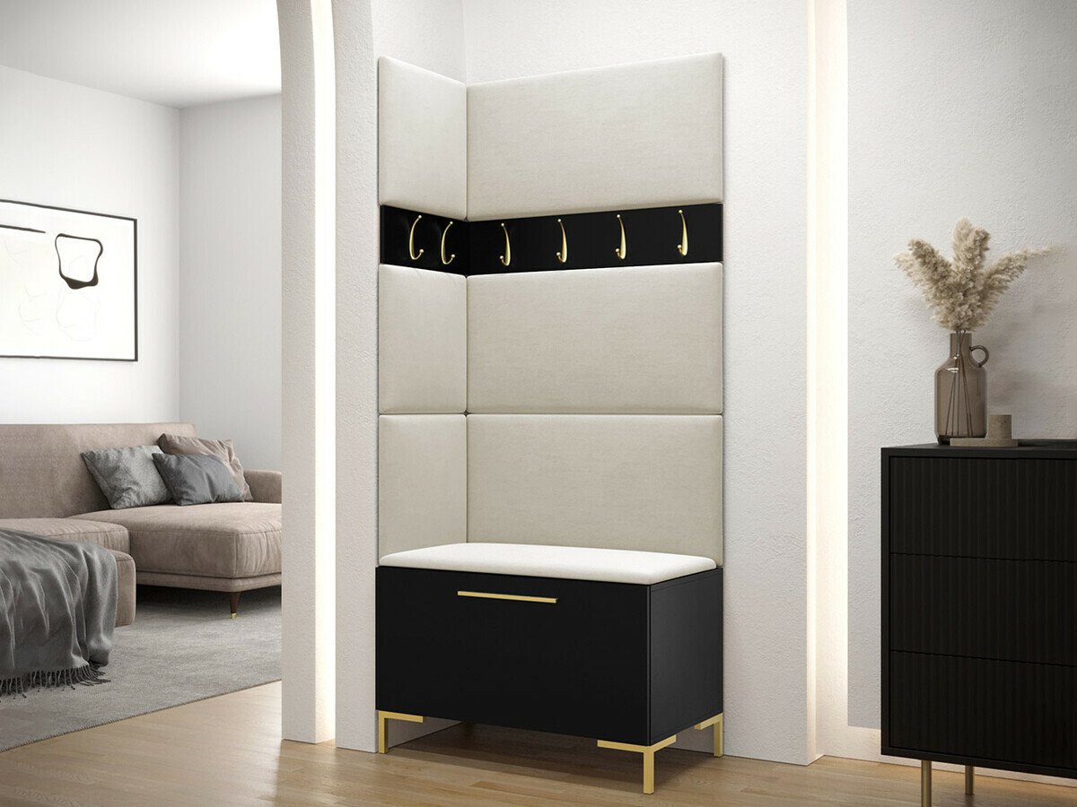 Set arredo da corridoio Nomal IV (Nero)
