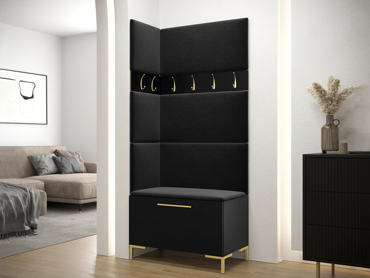 Set arredo da corridoio Nomal IV (Nero)