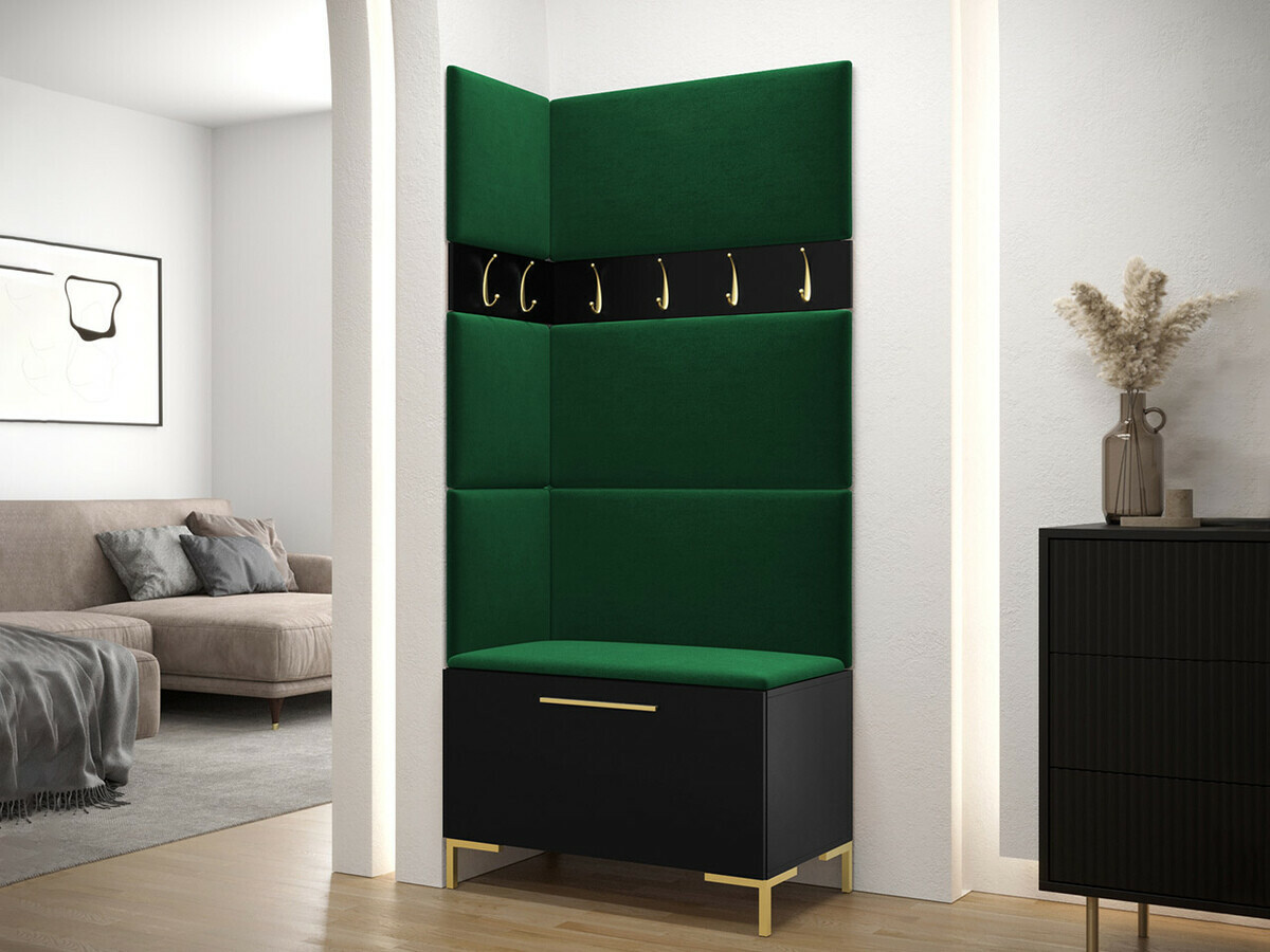 Set arredo da corridoio Nomal IV (Nero)