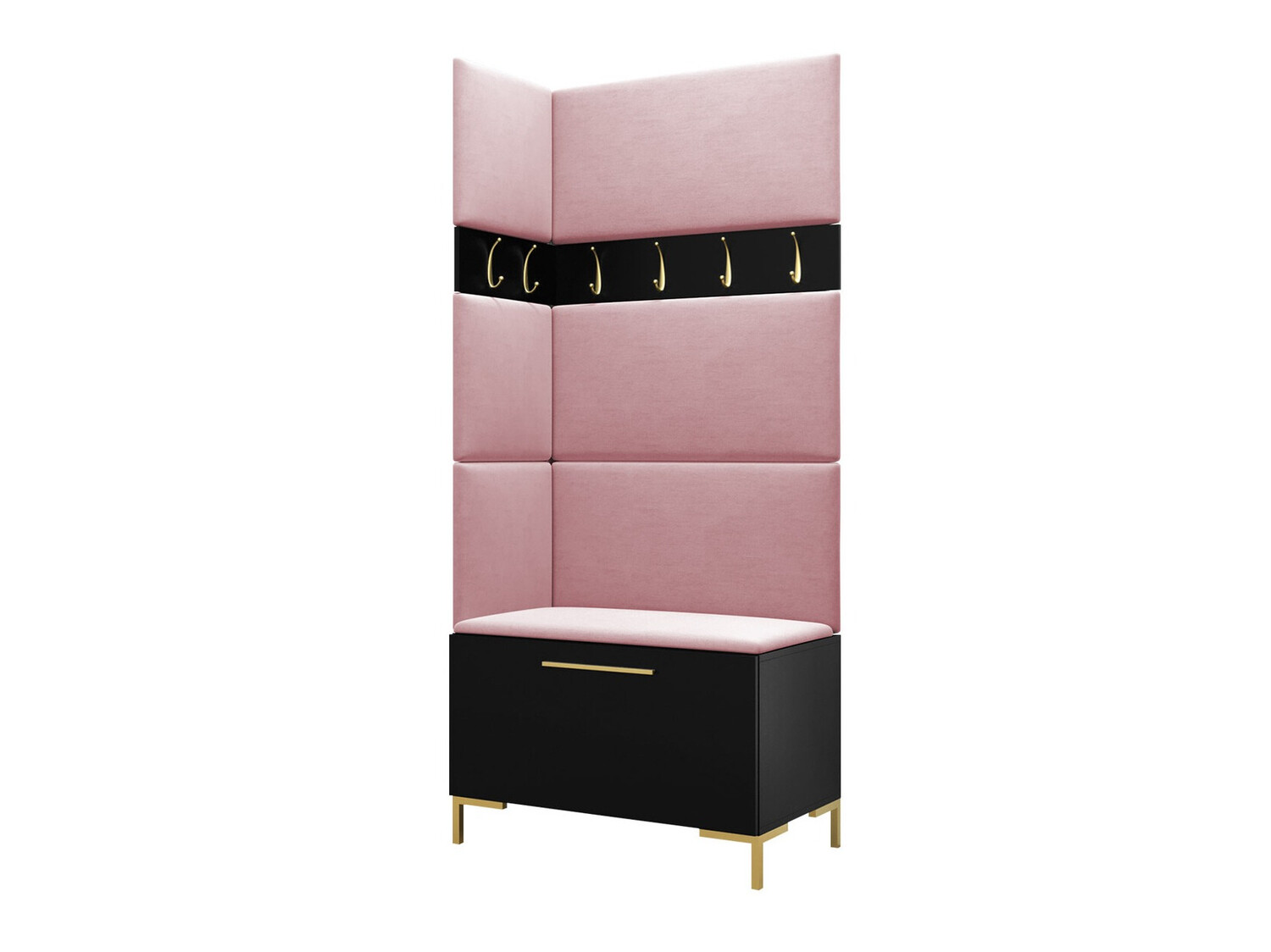Set arredo da corridoio Nomal IV (Nero)