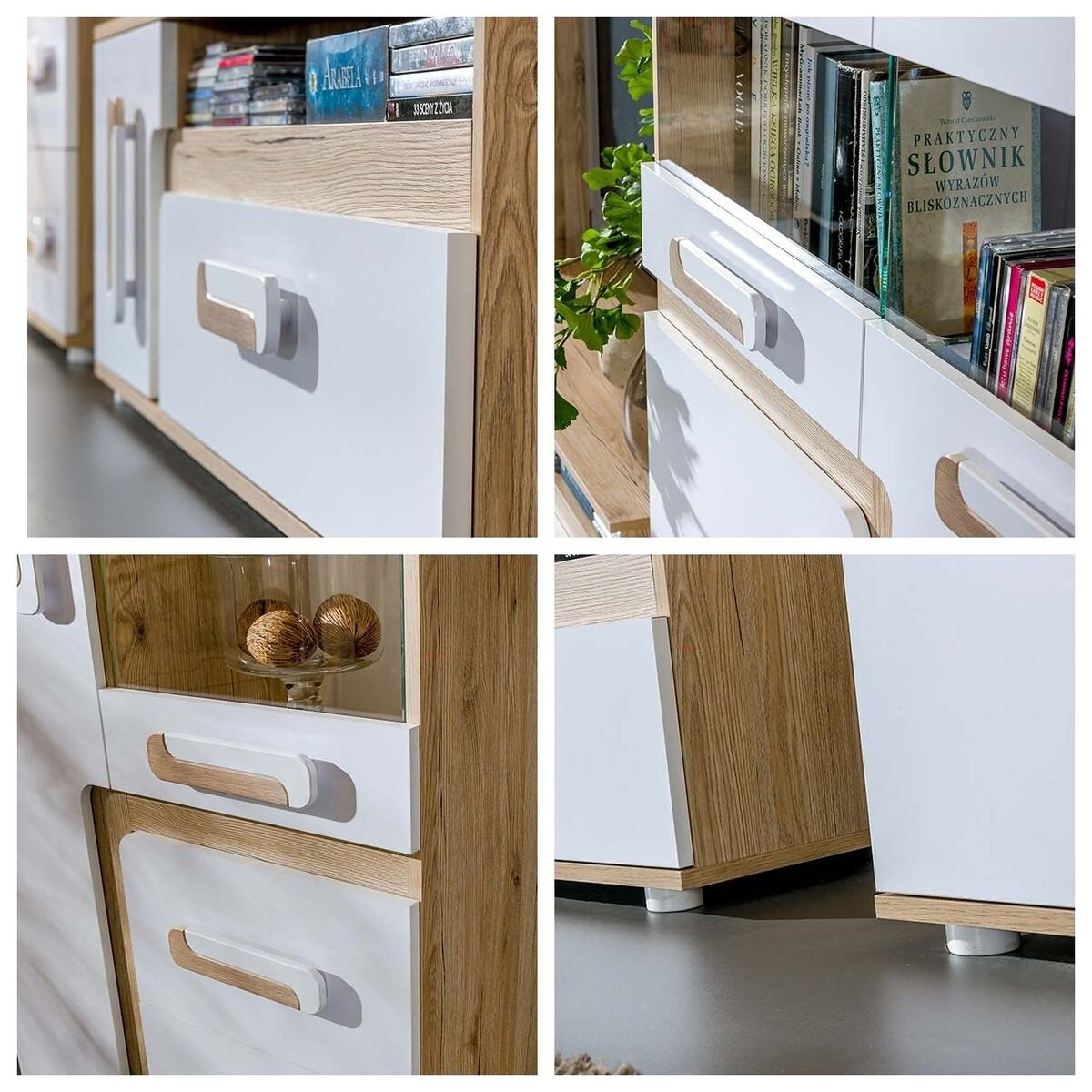 Armadio Levtala 101 (Antracite + Bianco + Fucsia)