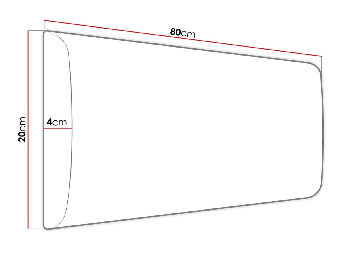 Pannello a parete morbido Comfivo Ovis VI (Manila 11) (80x20)