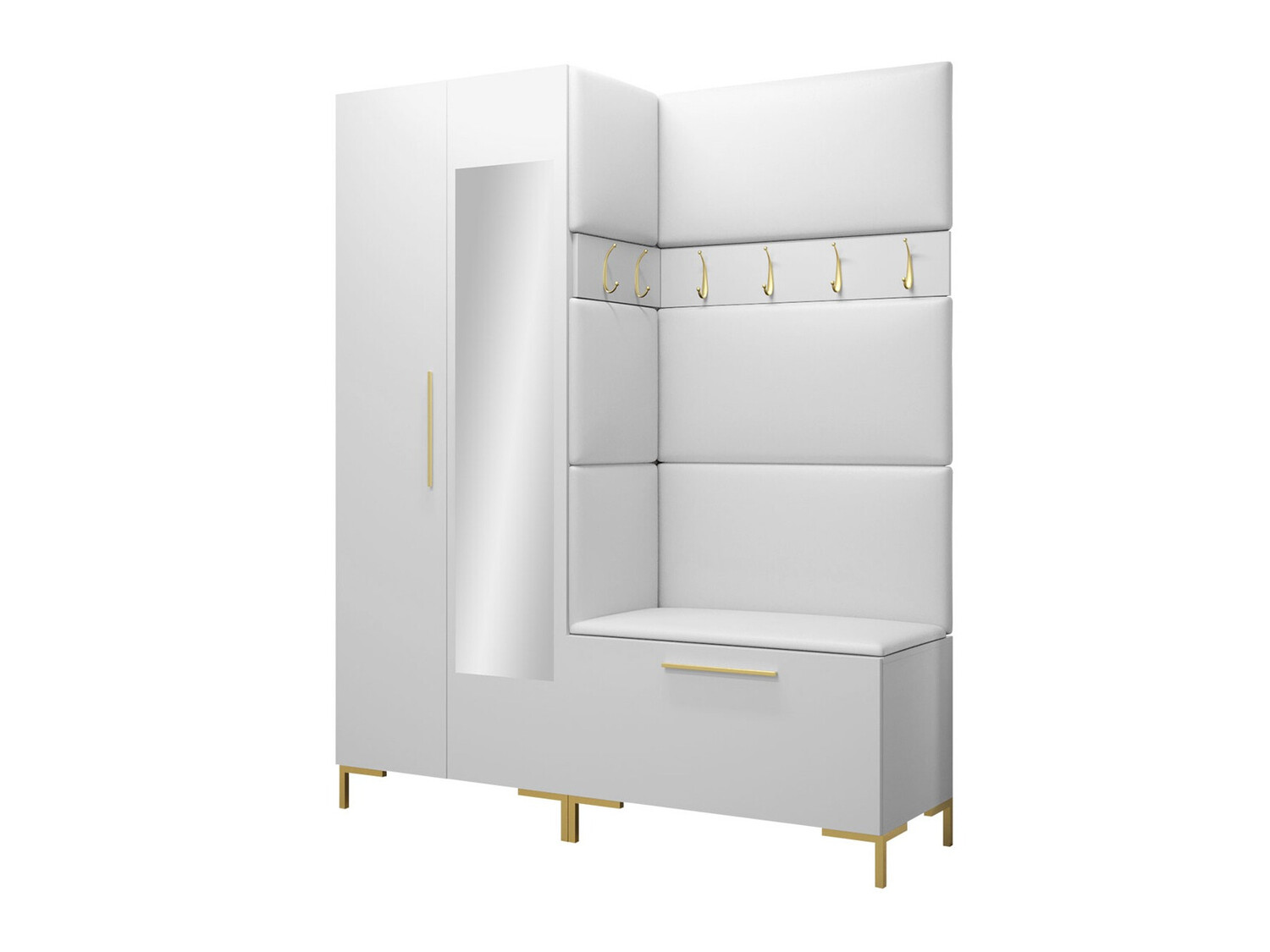 Set arredo da corridoio Nomal IX (Eco pelle Soft 017)