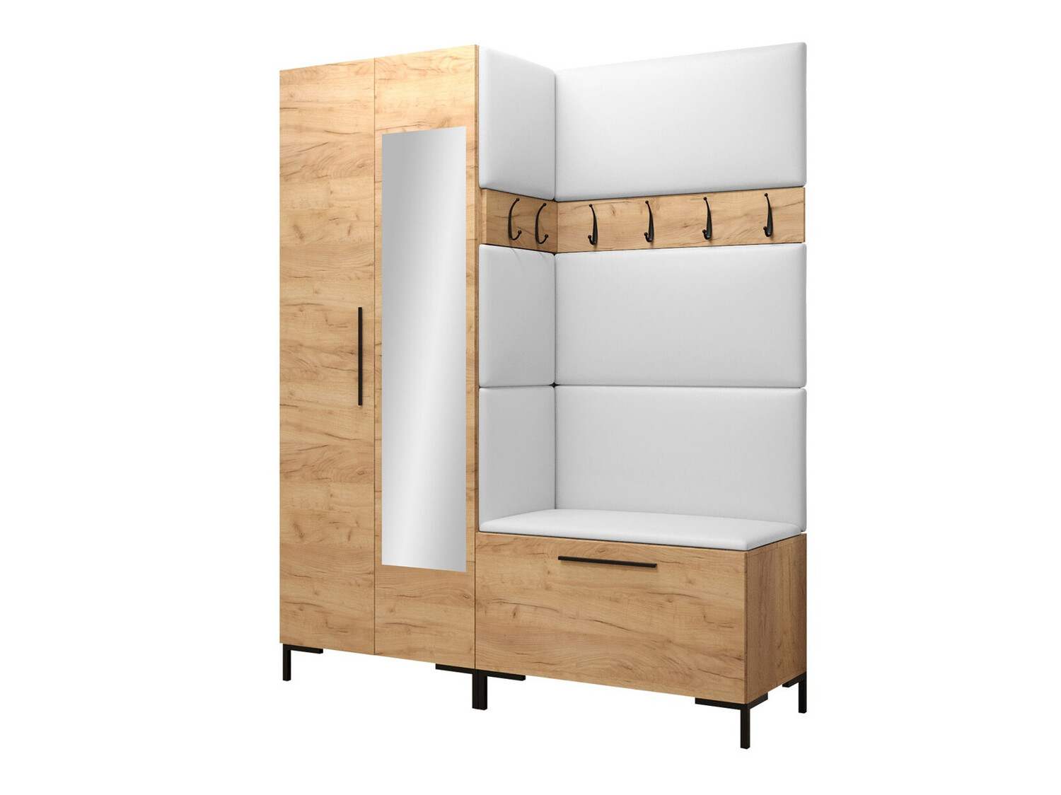 Set arredo da corridoio Nomal IX (Eco pelle Soft 017)