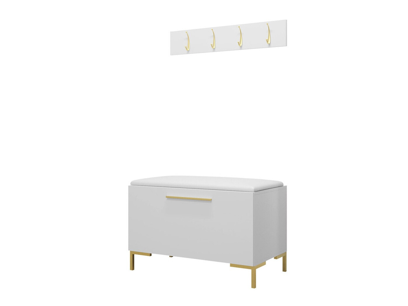 Set arredo da corridoio Nomal VIII (Eco pelle Soft 017)