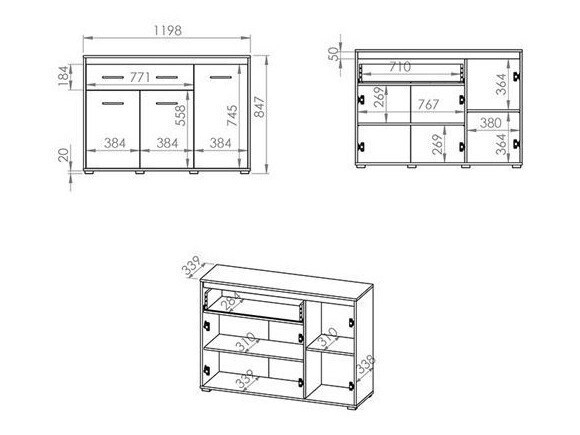 Parete attrezzata Calvere 113