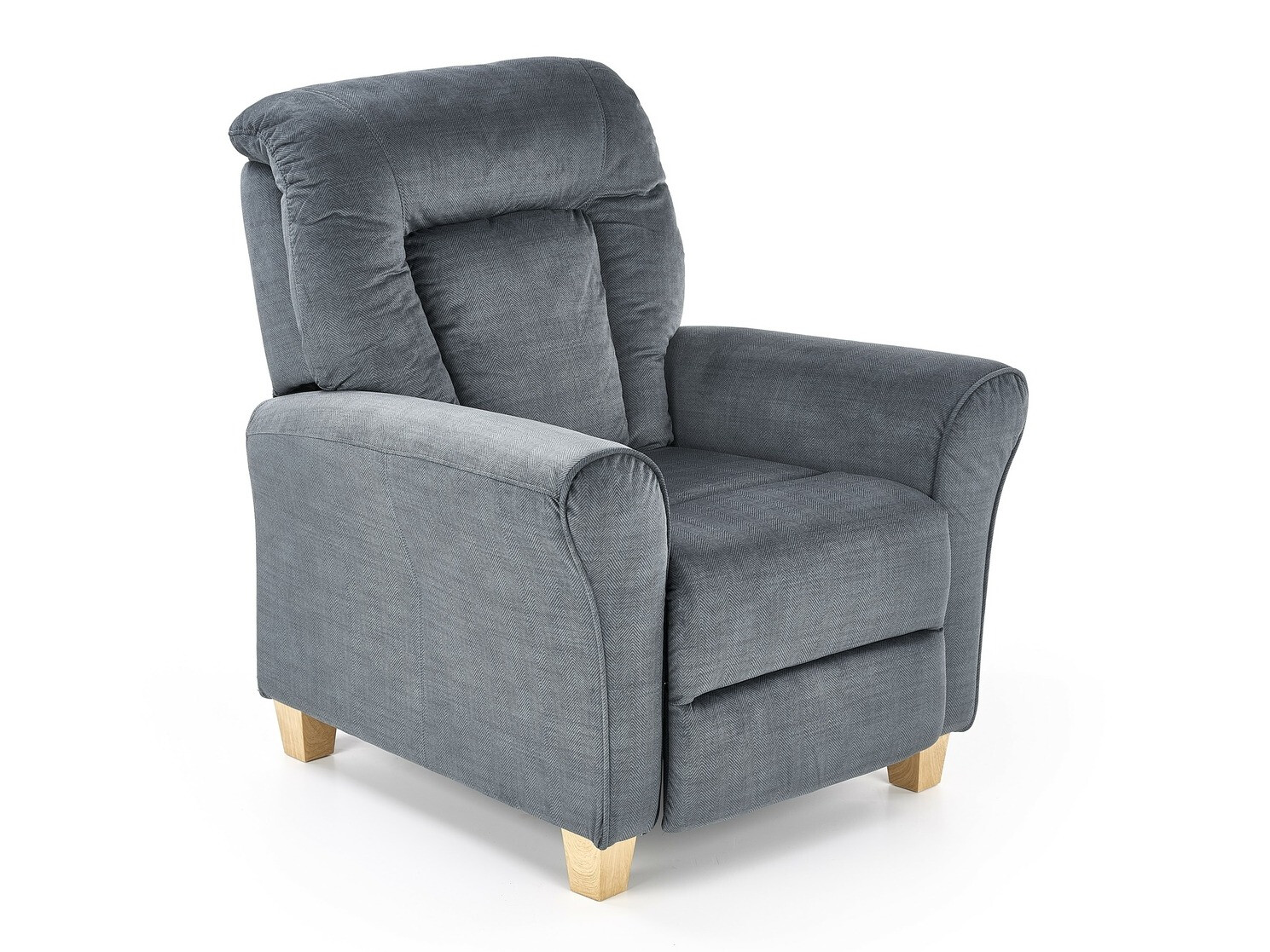 Poltrona regolabile Houston 848 (Grigio + Faggio)