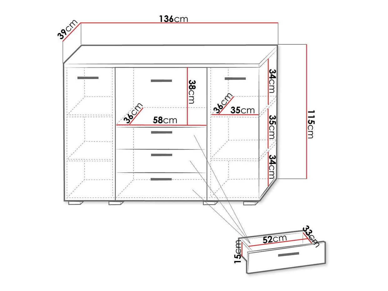Cassettiera Flos (I)