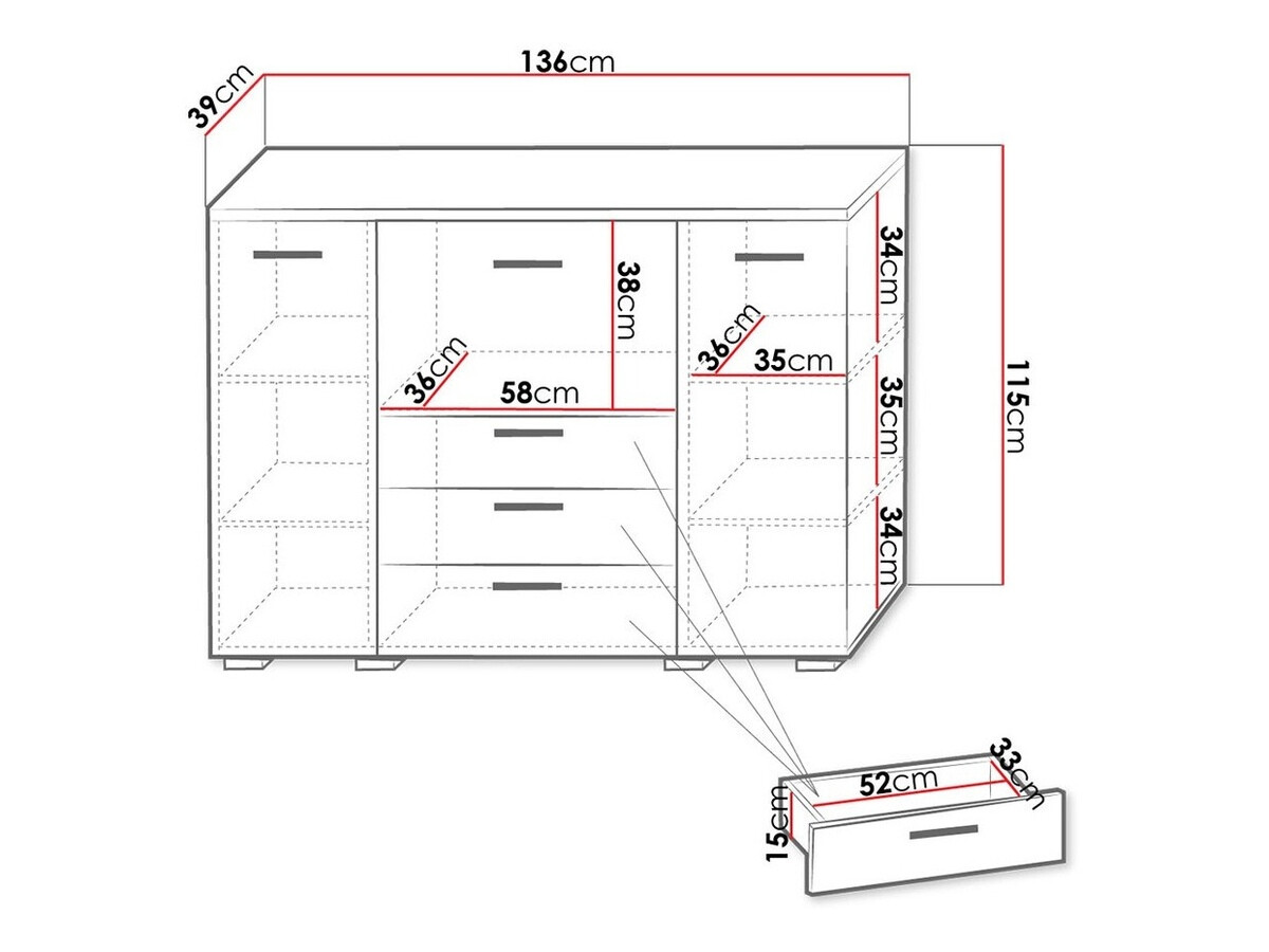 Cassettiera Flos (III)