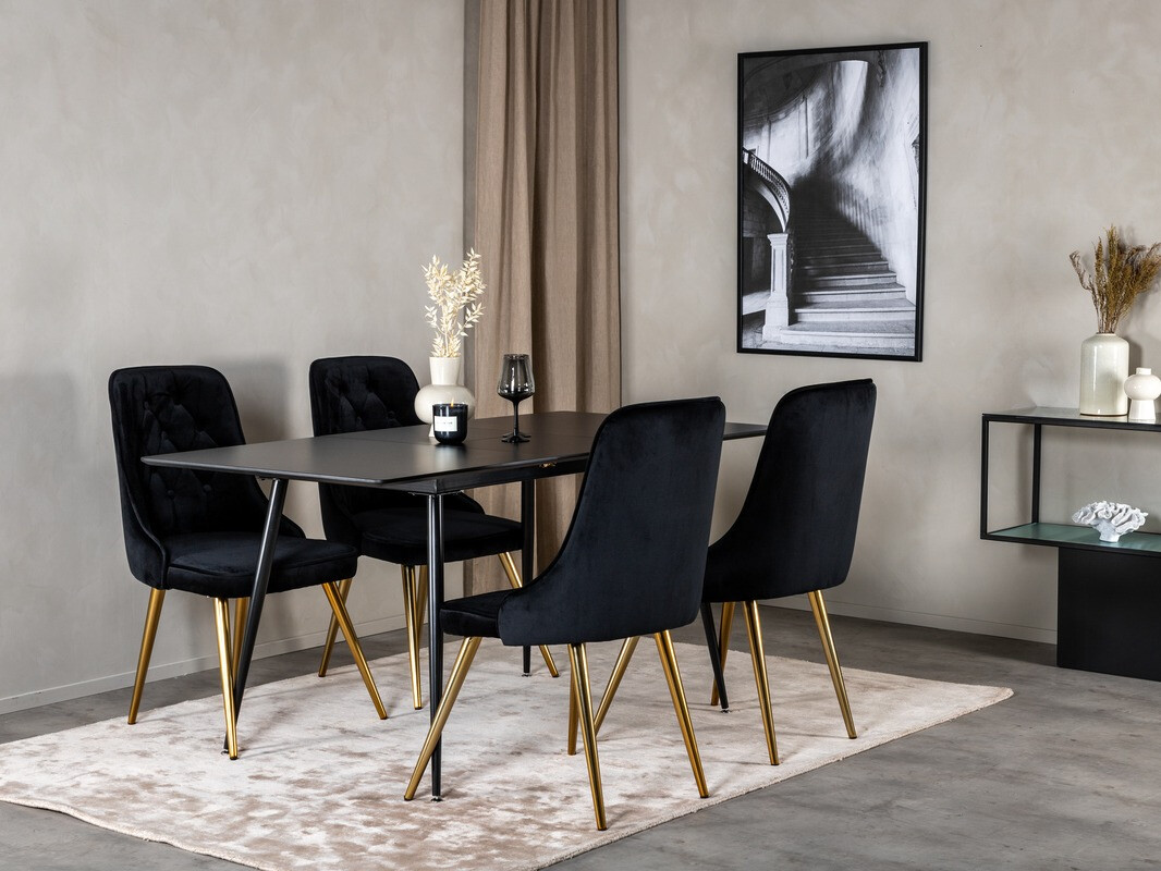 Tavolo Dallas 111 (Nero)