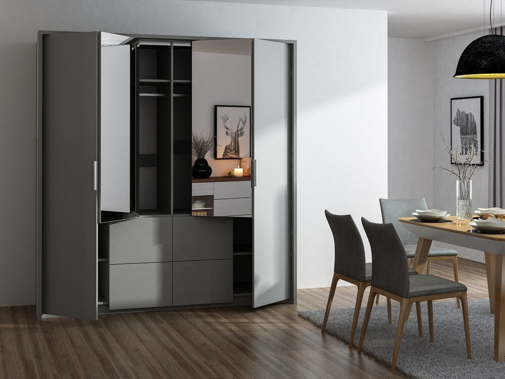 Armadio Honolulu 139 (Grafite)