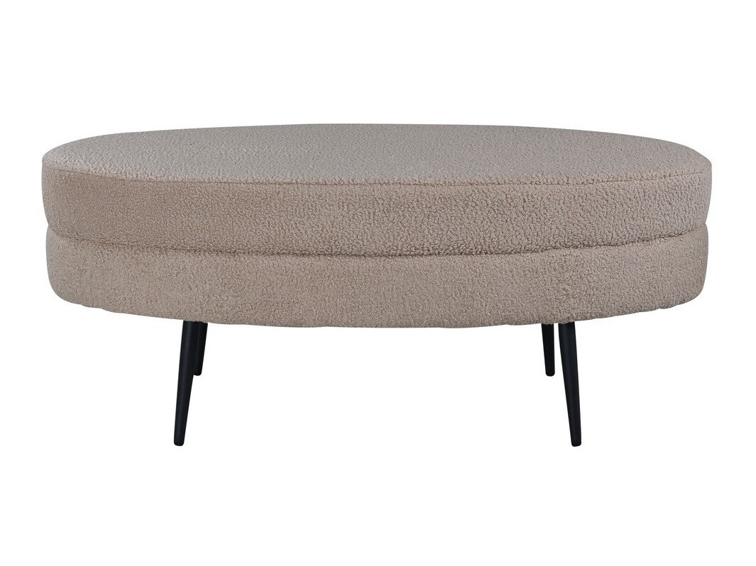 Panca imbottita Dallas 2920 (Beige + Nero)