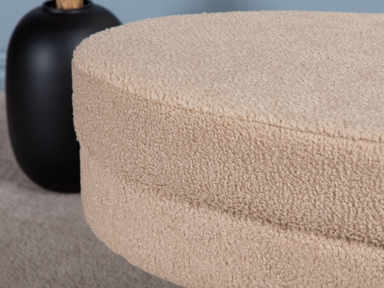 Panca imbottita Dallas 2920 (Beige + Nero)