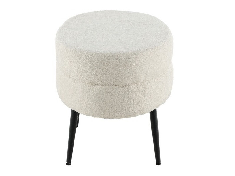Panca imbottita Dallas 2920 (Bianco + Nero)