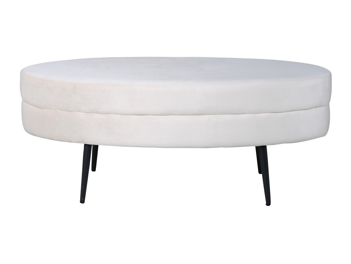 Panca imbottita Dallas 2920 (Crema + Nero)